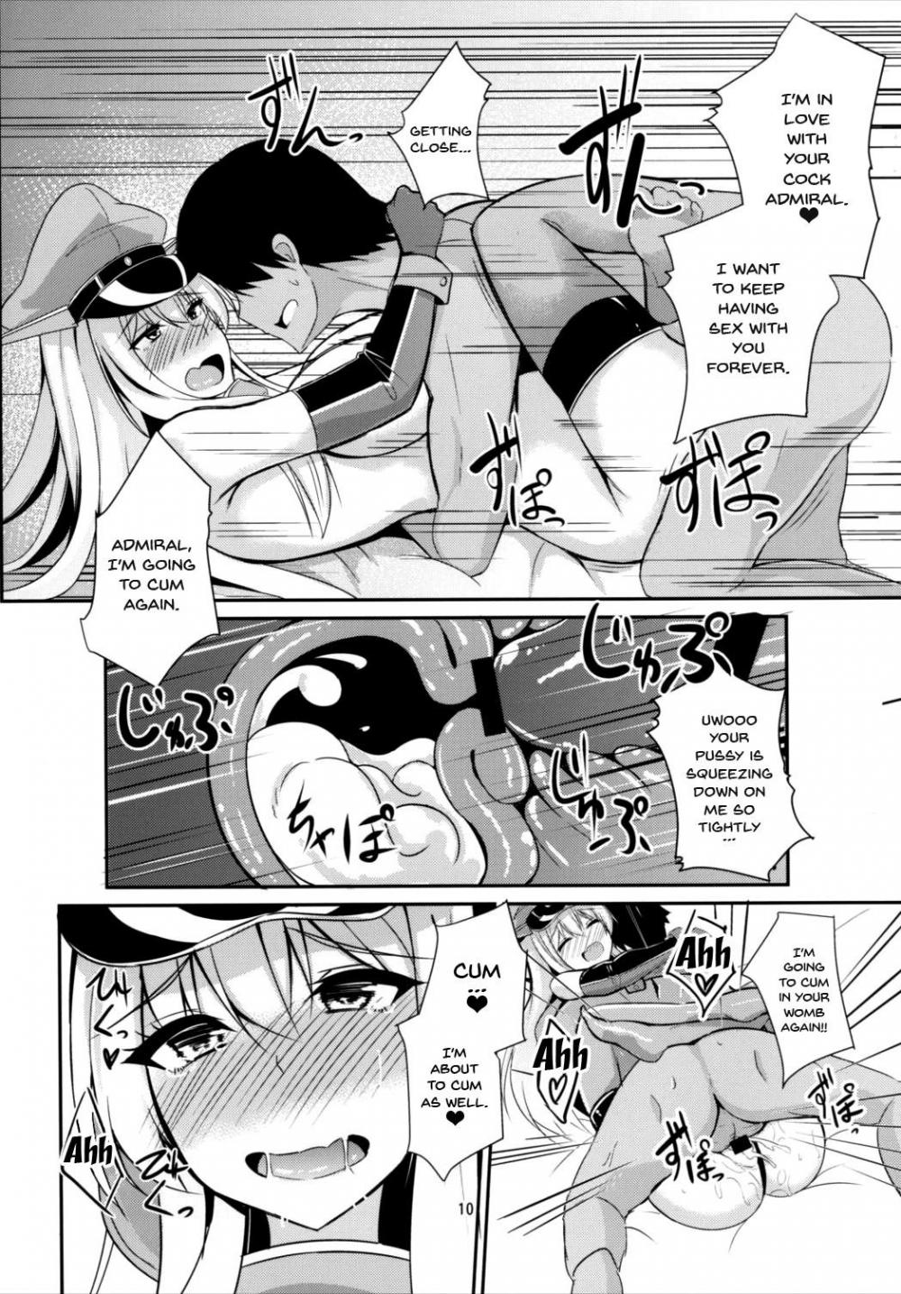 Hentai Manga Comic-Bismarck Gets Sexually Devoured By The Admiral-Read-10